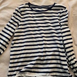 Madewell long sleeve striped tee